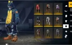 Conta free fire lvl 56