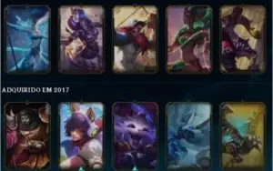 Conta league of legends diamante
