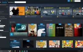 Conta Steam Csgo 450 Horas Jogadas, + De 10 Jogos
