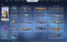 vendo conta valorant com pack saqueadora, entre outras skins