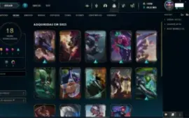 Conta LOL Mestre 2023.1 150 Essências Míticas 80k EA 1400RP