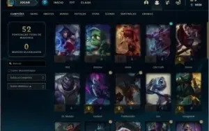 Conta lol platina 4