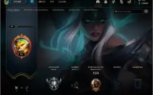 CONTA LOL 2 SKINS PRESTIGIO