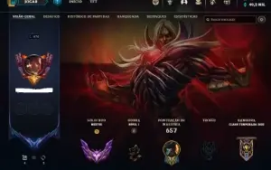Conta Mestre 212 Pdl (230Skins+100Espolio/200 Emotes/350Icon