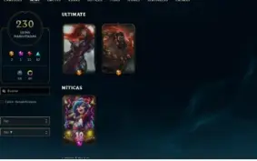 Conta Mestre 212 Pdl (230Skins+100Espolio/200 Emotes/350Icon