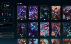 Conta Mestre 212 Pdl (230Skins+100Espolio/200 Emotes/350Icon