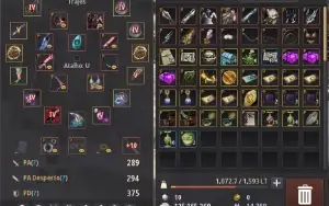 BDO SA Main Sorc 294 AP 666 GS LVL 63 + carraca gradual