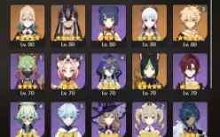 GENSHIN IMPACT - AR55, 12T5⭐Ayaka + Bis, Yelan, Venti, Cyno,