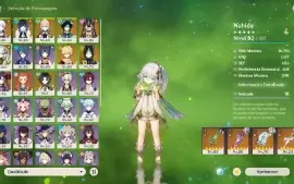 GENSHIN IMPACT - AR55, 12T5⭐Ayaka + Bis, Yelan, Venti, Cyno,