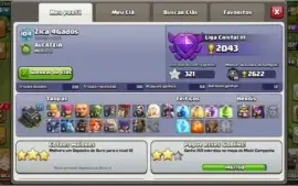 CONTA CV 9 CLASH OF CLANS