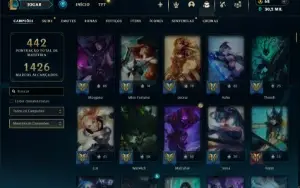 Esmeralda 3 com TODOS os champs e 160 Skins ( MAIN SUP )