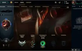 CONTA LEAGUE OF LEGENDS - PRATA 3 - SEASON 3