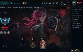 Conta Riot Games de colecionador