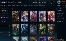 Conta Riot Games de colecionador