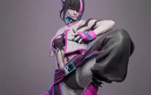 juri street fighter 6 stl 3d
