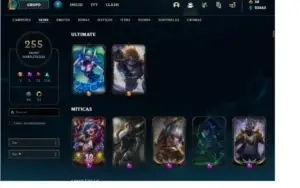 Conta D4(65%) 255 skins
