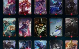 Conta lol 595 skins e 144 chromas