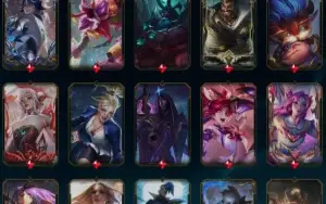 Conta lol 595 skins e 144 chromas