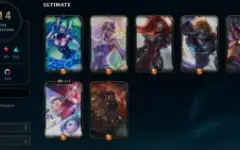 Conta lol 595 skins e 144 chromas
