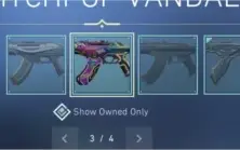 conta valorant muitas skins