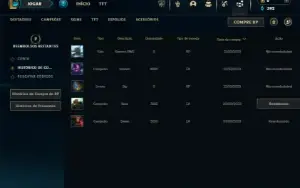 Bronze 2 com 36 Champs e 4 Skins