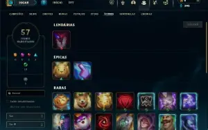 Bronze 2 com 36 Champs e 4 Skins