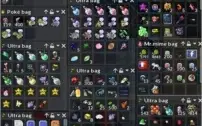 Naturia Level 245 Mundo Blue - Vários itens e pokes