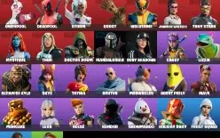 Conta Fortnite Com Passe Da Marvel Compleo