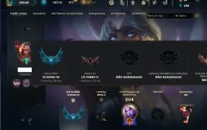 Platina 3 com 60 Champs e 31 Skins ( MAIN SUP )