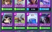 Clash Royale Nv10 quase todas cartas, top e barato