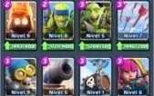 Clash Royale Nv10 quase todas cartas, top e barato
