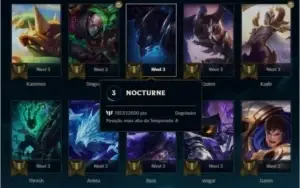 CONTA COM 81 CAMPEÕES E 55 SKINS!