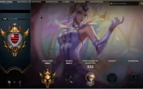 CONTA COM 81 CAMPEÕES E 55 SKINS!