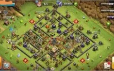 Conta clash of clans cv 11 + Clash Royake