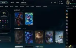 Conta League of Legends - Platina II