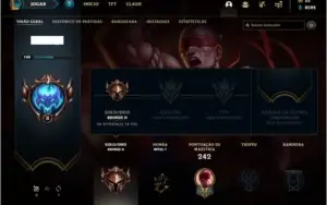 Conta bronze 2 com 26 skins e 73 champs