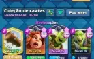 conta top clash royale lv 57 (muito upada)