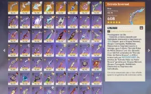 Ar 59 17 char 5 star e 7 armas 5 star todos os arcontes