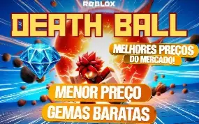 Death Ball Gemas - 24 Horas On - Entrega Fast! MENOR PREÇO!