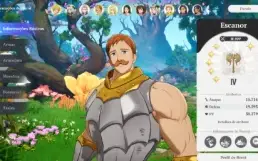 Conta 7Ds Meliodas C5, Escanor C6 Quase Todos Personagens