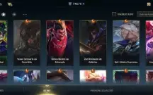 Conta De Wild Rift + 146 Skin Total, 23 Lendária, Rank Ouro.