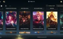 Conta De Wild Rift + 146 Skin Total, 23 Lendária, Rank Ouro.