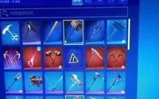 Conta fortnitedesde a season 3 com muita skin comprada