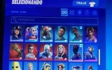 Conta fortnitedesde a season 3 com muita skin comprada