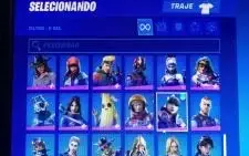 Conta fortnitedesde a season 3 com muita skin comprada