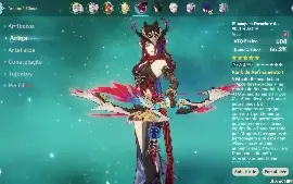Venda de Conta Genshin Impact - 14 Personagens 5⭐ e Armas