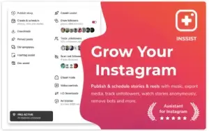 INSSIST | Cliente Web para I.n.s.t.a.g.r.a.m Extensão