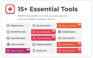 INSSIST | Cliente Web para I.n.s.t.a.g.r.a.m Extensão