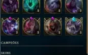 CONTA DE LOL D3 // 145 CHAMPS // 140 SKINS - 2 ULTIMATES