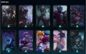 Conta League of Legends 97 Skins